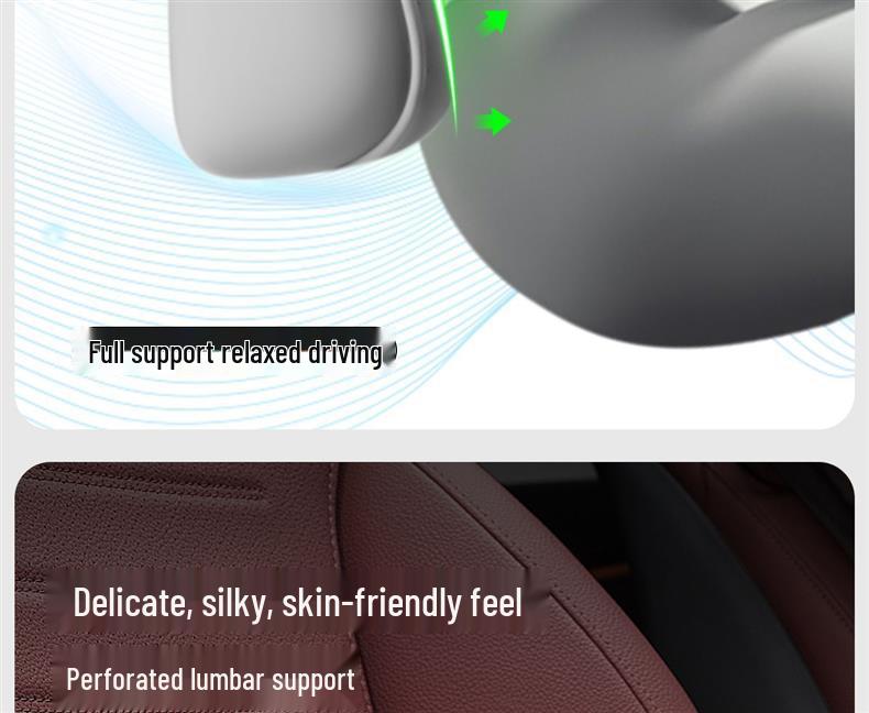 BMW Car Lumbar Support Pad for 3, 5 Series, i3, X1, X3, X5 Driver's Seat