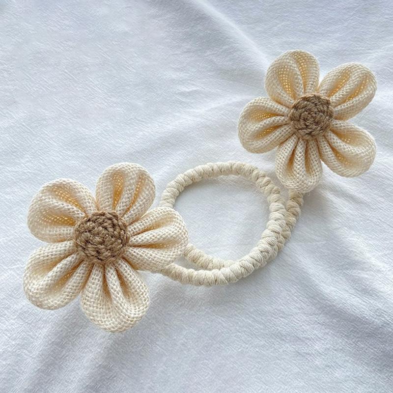 Пара модных цветочных подхватов для штор, подвязов для штор, подхватов для штор One size