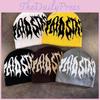 Alphabet Urban Style Beanie For Men Women Winter Knit Cap With No Warmth Brim