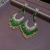 Hook Piercing Water Droplet Earrings Elegant Vintage Long Earrings  Girls Gift