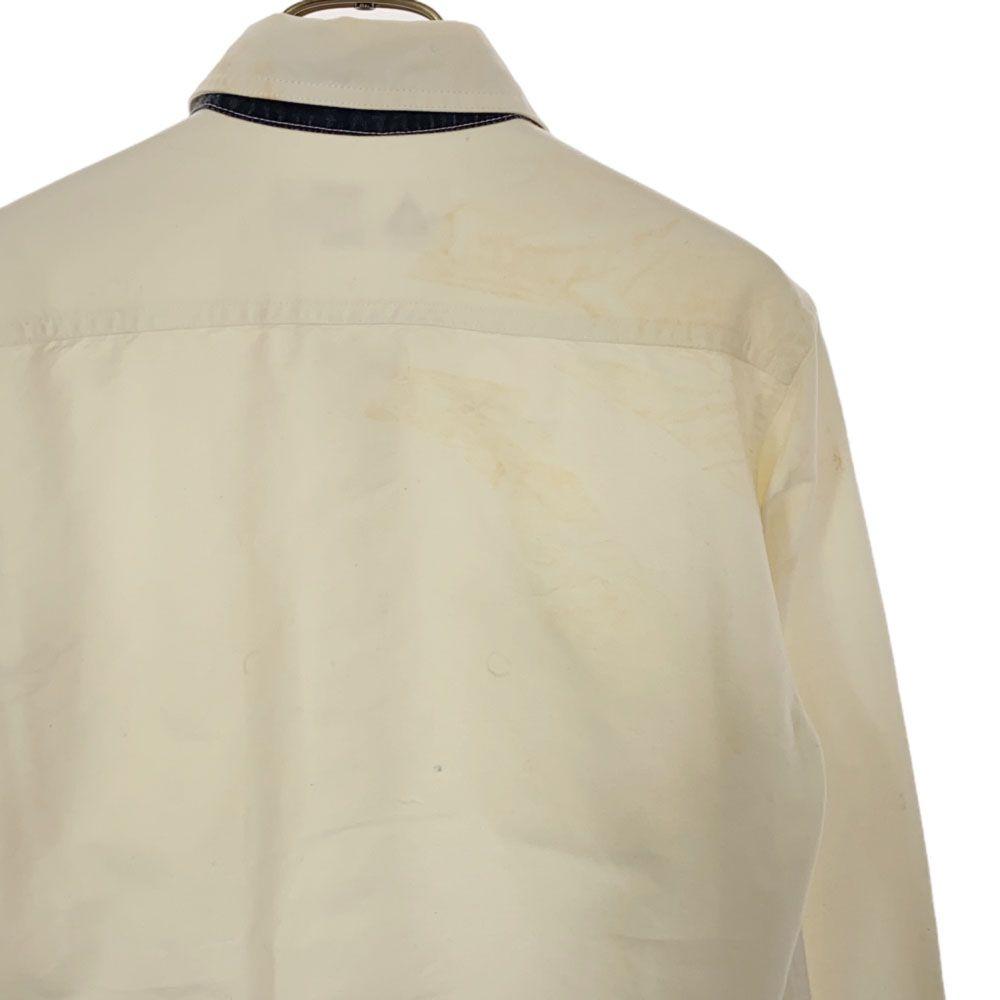 CHALLENGER Made In Japan Long Sleeve Cotton Shirt S White System Men's Used