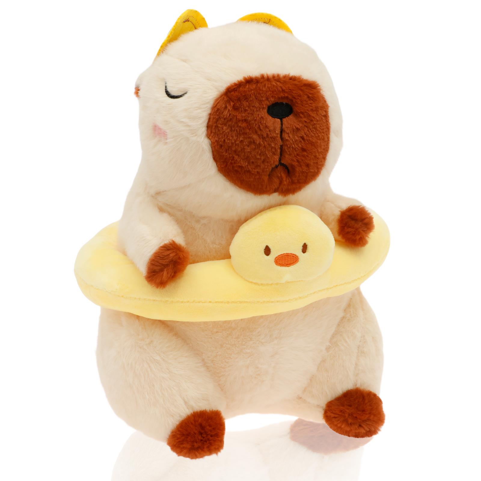 

30cm Capybara Plush Toy Adorable Capybara Stuffed Animal Soft and Cute Water Pig Plush Toy for Kids Boys Girls Adults жёлтый