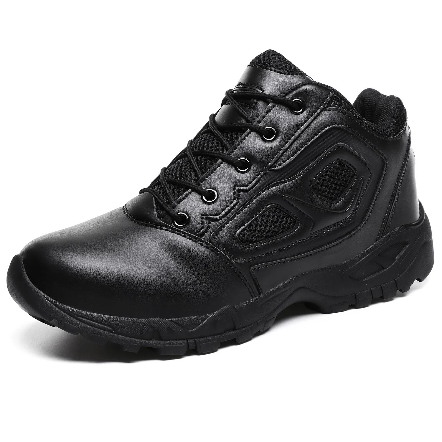 

Men Tactical Boots Men s Desert Waterproof Lace Up Low Top Work Shoes Male Outdoor Ankle Boots Breathable Tactical Running Shoes 46