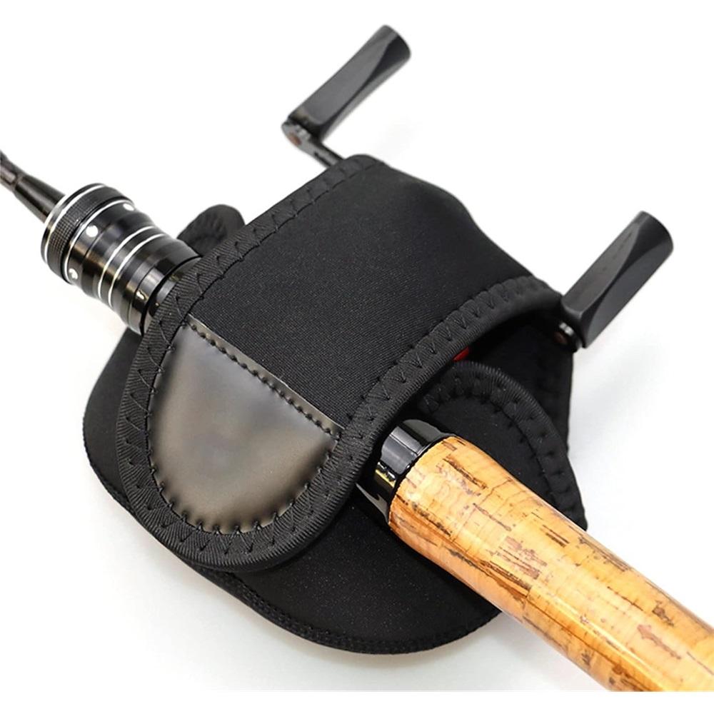 2Pcs Fishing Reel Bag Baitcasting Reel Cover Case Reel Protective Case Waterproof Baitcast Reel Protective Pouch