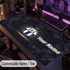 Custom Text Big Mousepad, Extended Desk Pad For Laptop Work GameFC Zürich