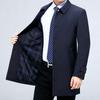 Herbst- und Winterjacke Herren Revers Business-Führer Mittleren Alters und Ältere Väter Windjacke