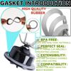 Hamilton Beach Blender O-Ring Gasket Seal - 5 Pcs Replacement Parts for Blender & Food Processor