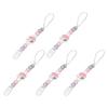 5Pcs Baby Pacifier Clip Food Grade Silicone Prevent Falling Easy To Clean Pacifier Chain for Toddler