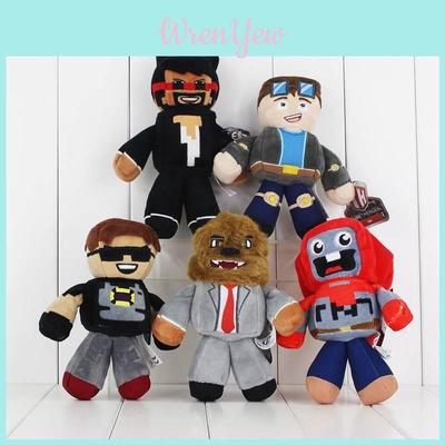 Minecraft Tube Heroes Plush Toy Cartoon Game Doll For Kids Bedroom And Birthday Gift