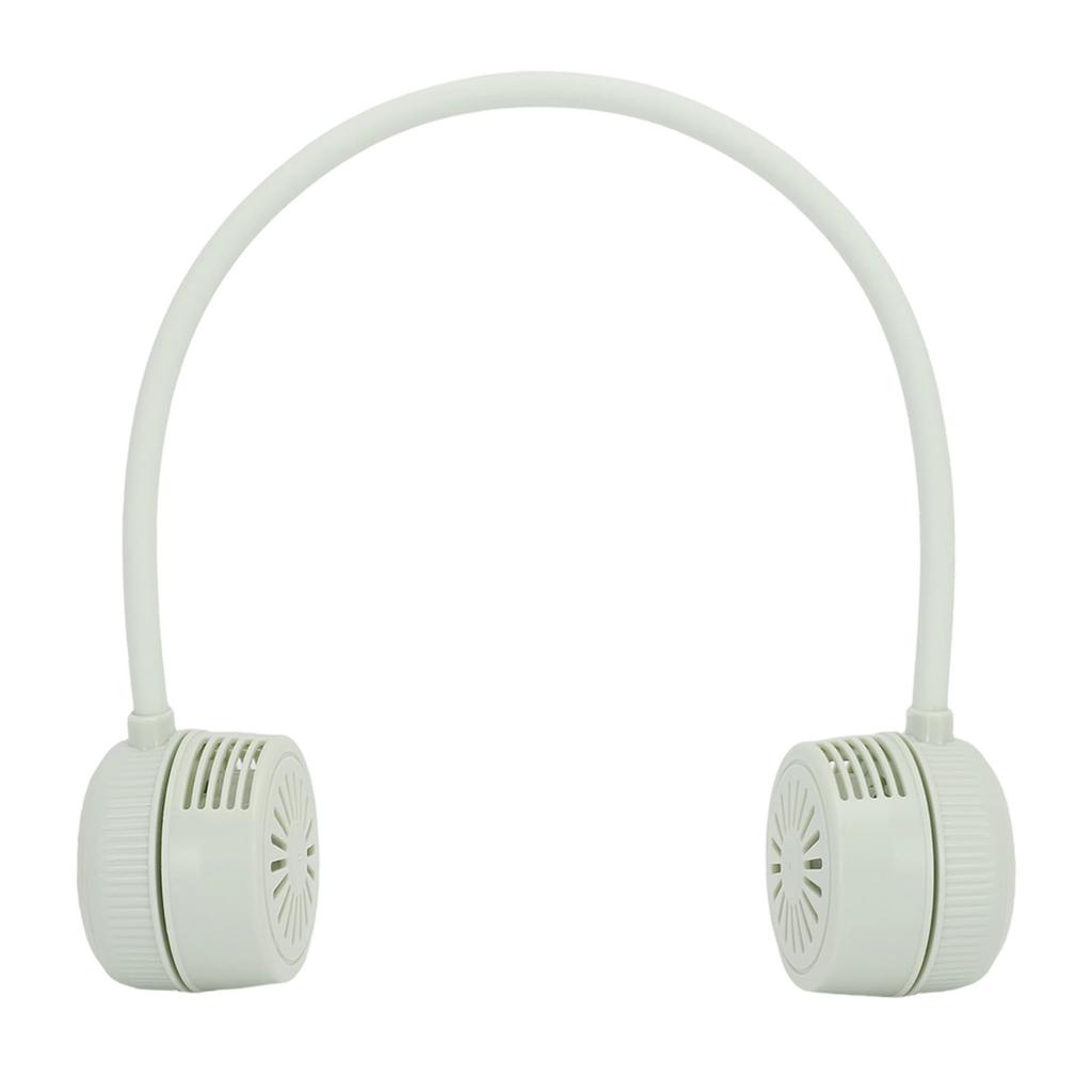 Portable Bladeless Neck Fan 3 Speed   Rechargeable Wearable   Fan for Outdoor   Travel Sports