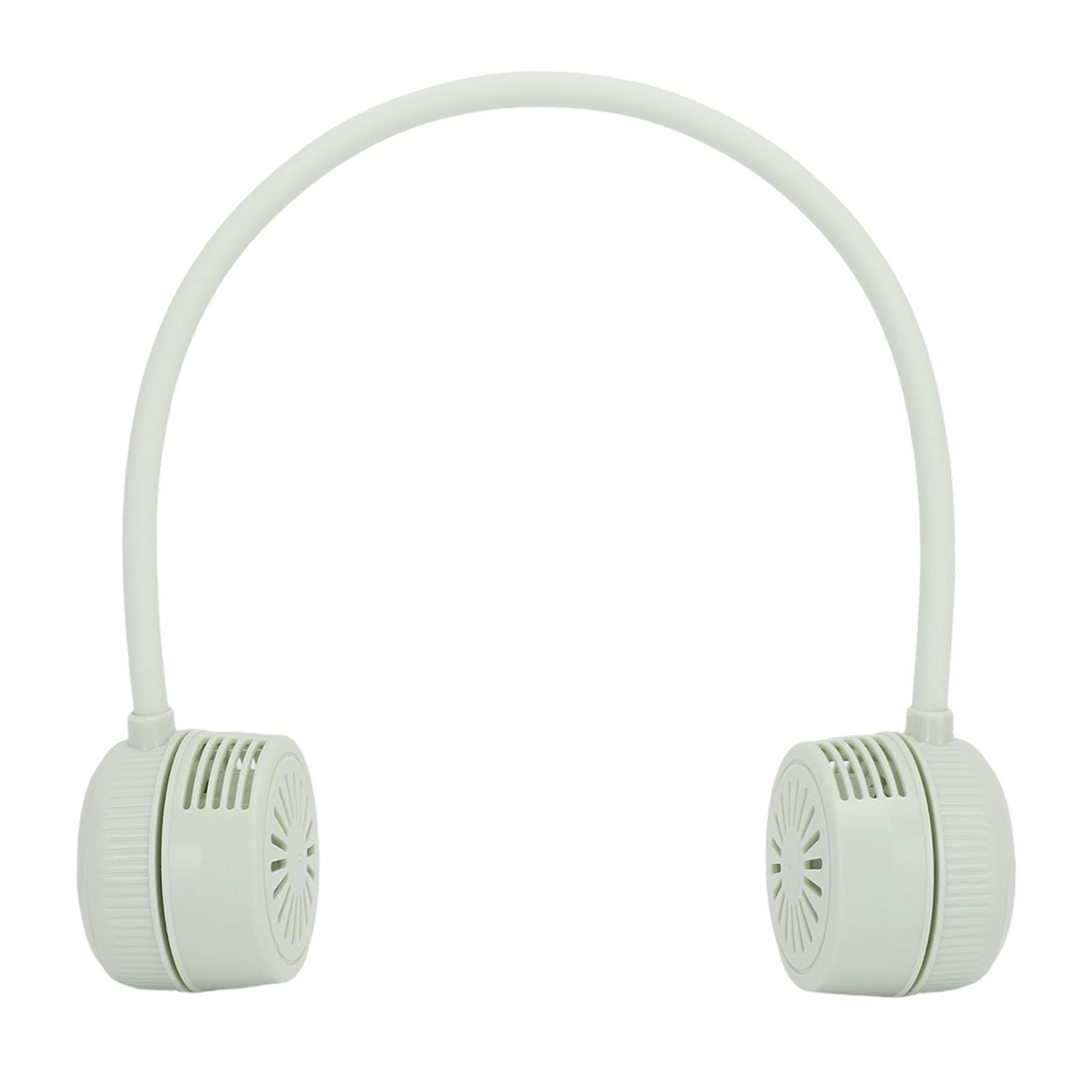 

Портативный безлопастной вентилятор на шею 3 скорости Перезаряжаемый носимый Вентилятор для улицы Путешествий Спорт