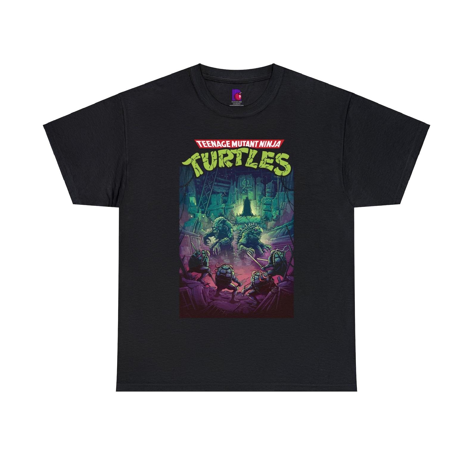 TMNT/ Shredder- Teenage Mutant Ninja Turtles Gildan 5000 Unisex Heavy Cotton Tee 130