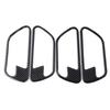 Real Carbon Fiber Inner Door Handle Cover Trim Set For BMW 3/4Series 3GT F30 F34