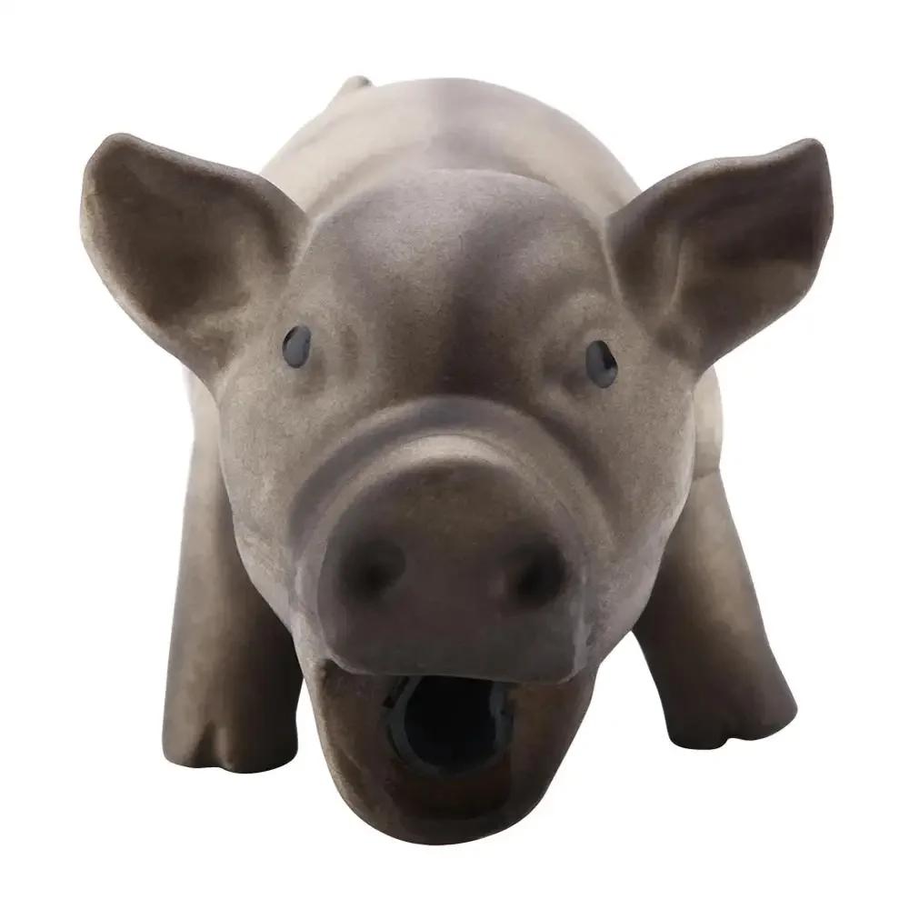 Pet Dog Cat Chewing Toys Cleaning Teeth Pig Squeak Cute Rubber Pet Dog Puppy Playing Pig Toy Squeaker Squeaky With Sound New