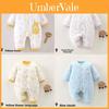 Baby Winter Baumwoll Strampler Mit Verdicktem Stoff Für Neugeborene Und Säuglinge