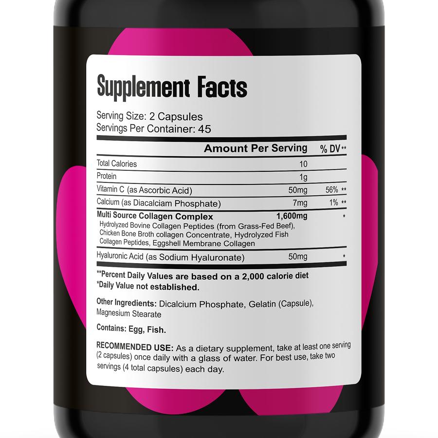 Collagen Multi Complex 1600mg / Collagen Multi Complex 1600mg, 90 კაფსულა