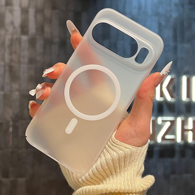 Für Magsafe Ultra Dünne Hülle Für Google Pixel 10 8 7 6 Pro Pixel8 Rahmenlos Kühlend Matt Klar Magnetisch Kabelloses Laden Abdeckung