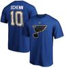Unterstützt NHL Blues Eishockey T-Shirt, Amerikanischer Sport lockere Passform, Übergröße schnelltrocknendes T-Shirt, Kurzarm