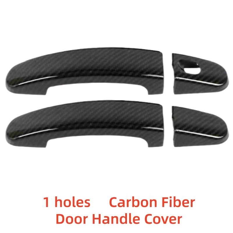 Car Upgrade Chrome Accessories Door Handle Cover Trim Paste Style 2Door For Ford Transit  Tourneo 2013 2014 2015 2016 2017