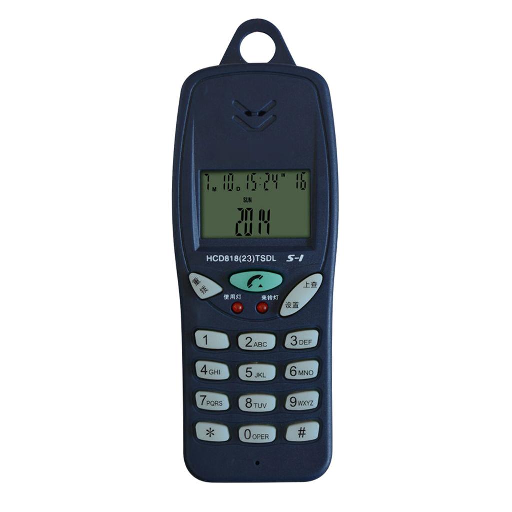 Corded Landline Phone with Caller Identification For Communication Line Checking Machine Networking Line Checker