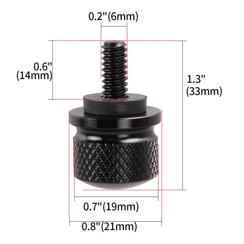 Motorcycle Rear Fender Seat Bolt Screw Nut Tab Cover For Softail Touring Motorbikes 96-Up Billet Aluminum Parts