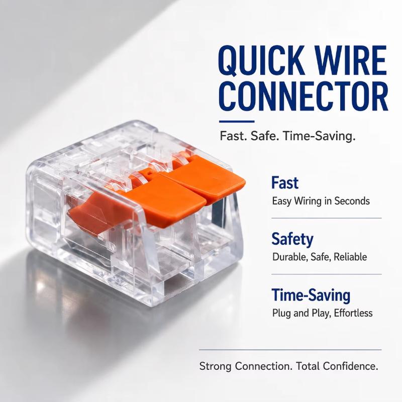 10Pcs Electrical Cable Connectors 2/3/4/5 Port Lever Wire Connector Quick Splice Electrical Wire Terminal 32A 450V Kit