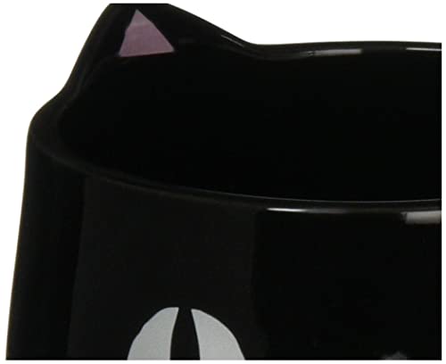 Ceramic-ai Nyanya Cat 3 Brothers Face Mug Kuro 13337