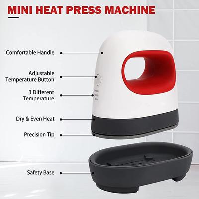 Mini Heat Transfer Iron for Hot Stamping and Beading