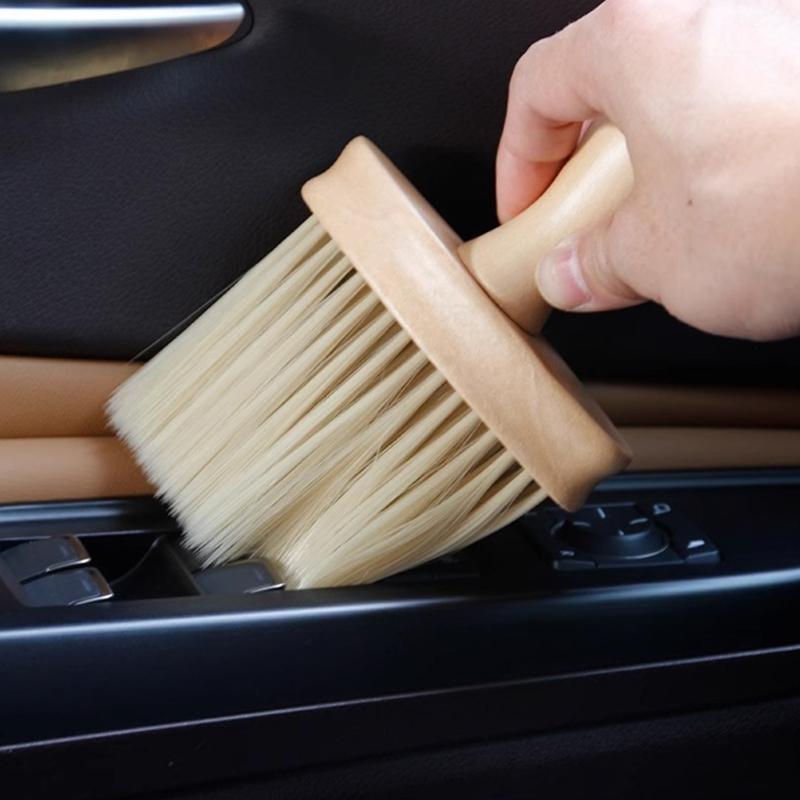 Ergonomic Wood Instrument Cleaner NonStatic Design For Delicate Piano Key And Synthesizers Keyboard Cleaning Brush