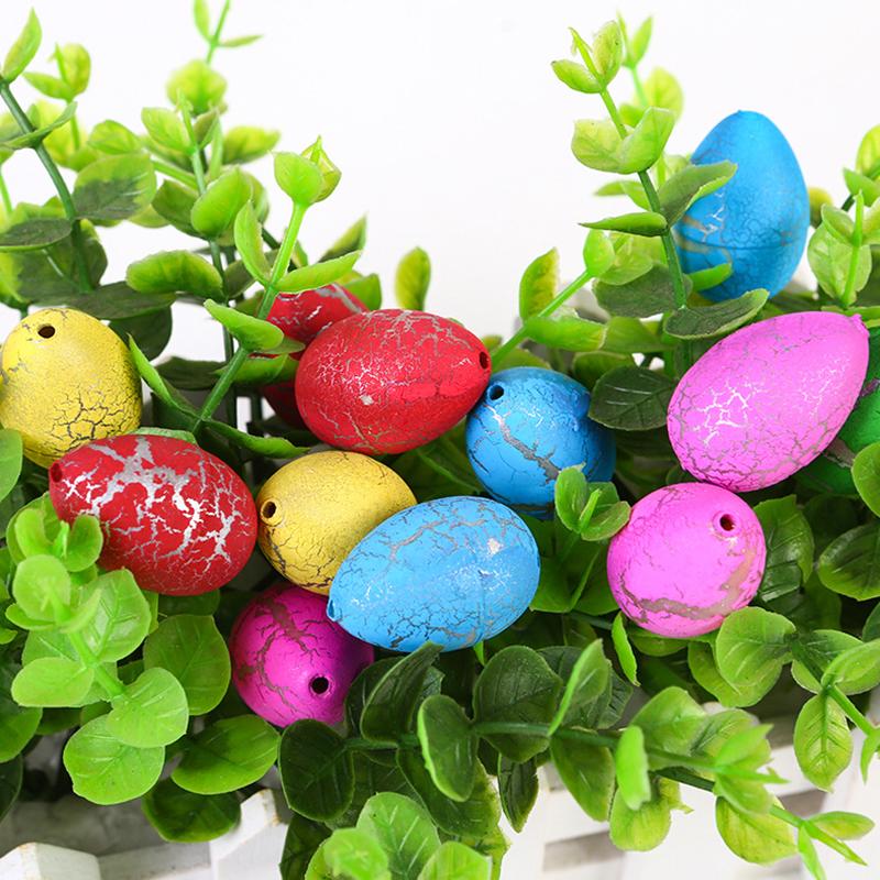 Creative Growing Up In Water Ornaments Set 10/20PCS Dinosaur Eggs with 10/20PCS Mini Flower Pot Festival Party Carnival Gift ZYF