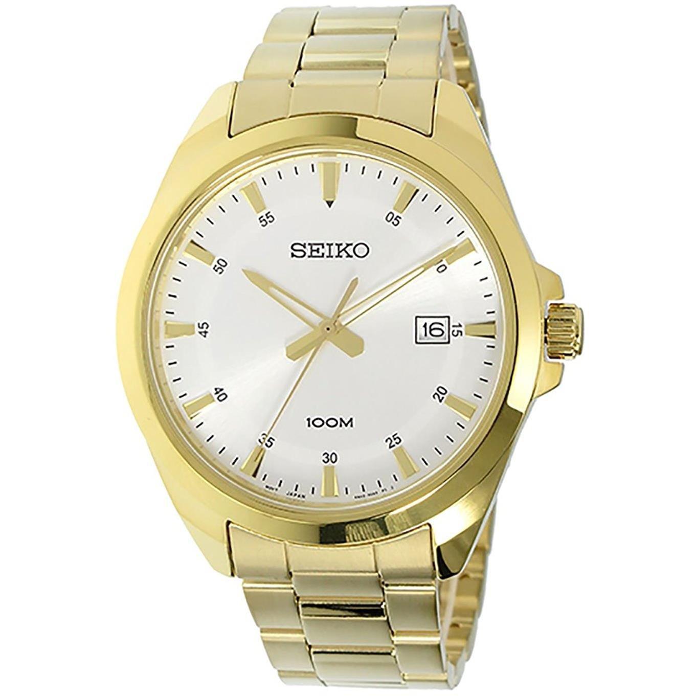 

Seiko SEIKO Кварцевые часы SUR212P1 Серебристые Мужские [Б/У]