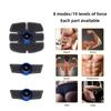EMS Fitness Abdominal Massage Stimulator Abdominal Muscle Trainer Vibration Body Slimming Machine Abdominal Muscle Patch