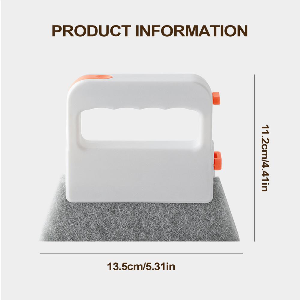 

Инструменты для чистки оконных пазов Прочные Эргономичные Многоразовые Салфетки Пыльник для Кухни Домашней Раковины Плитки Домашней Вентиляции оранжевый