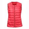 Women's Autumn/Winter Collarless Down Vest - Slim, Lightweight, Korean Style Inner Wear