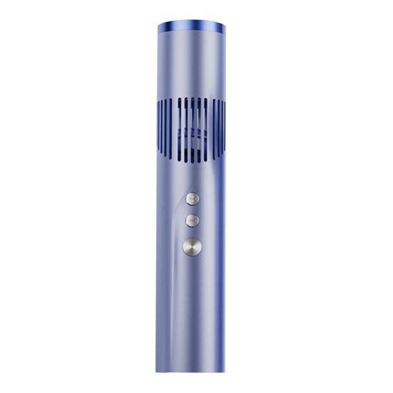Handheld Mini Fan, 20000 RPM Small Portable Fan with Display Screen, Rechargeable Adjustable синий