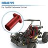 Intake Pipe Inlet Manifold kit ONE  for PWK24 Carburetor 212cc 196cc