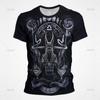 Scorpione Leone Pesci Sagittario Dodici Costellazioni T-shirt Uomo Estate T-shirt Vintage Divertente Stampa 3D T-shirt Top Casual
