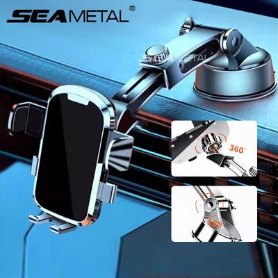 SEAMETAL Supporto per Telefono da Auto Supporto da Cruscotto Universale per Telefono Cellulare Supporto GPS