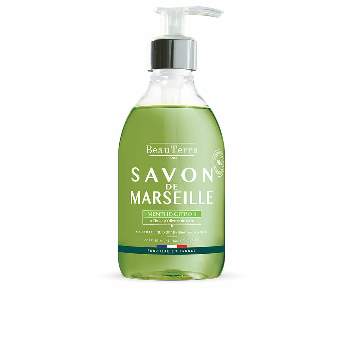 

Liquid Soap Beauterra Marseille Universal Hands Lemon Mint 300 ml