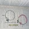 INS Imitation Cat's Eye Stone Couple Best Friend Women's Bracelet Simple Girly Heart Bell Bracelet Gift