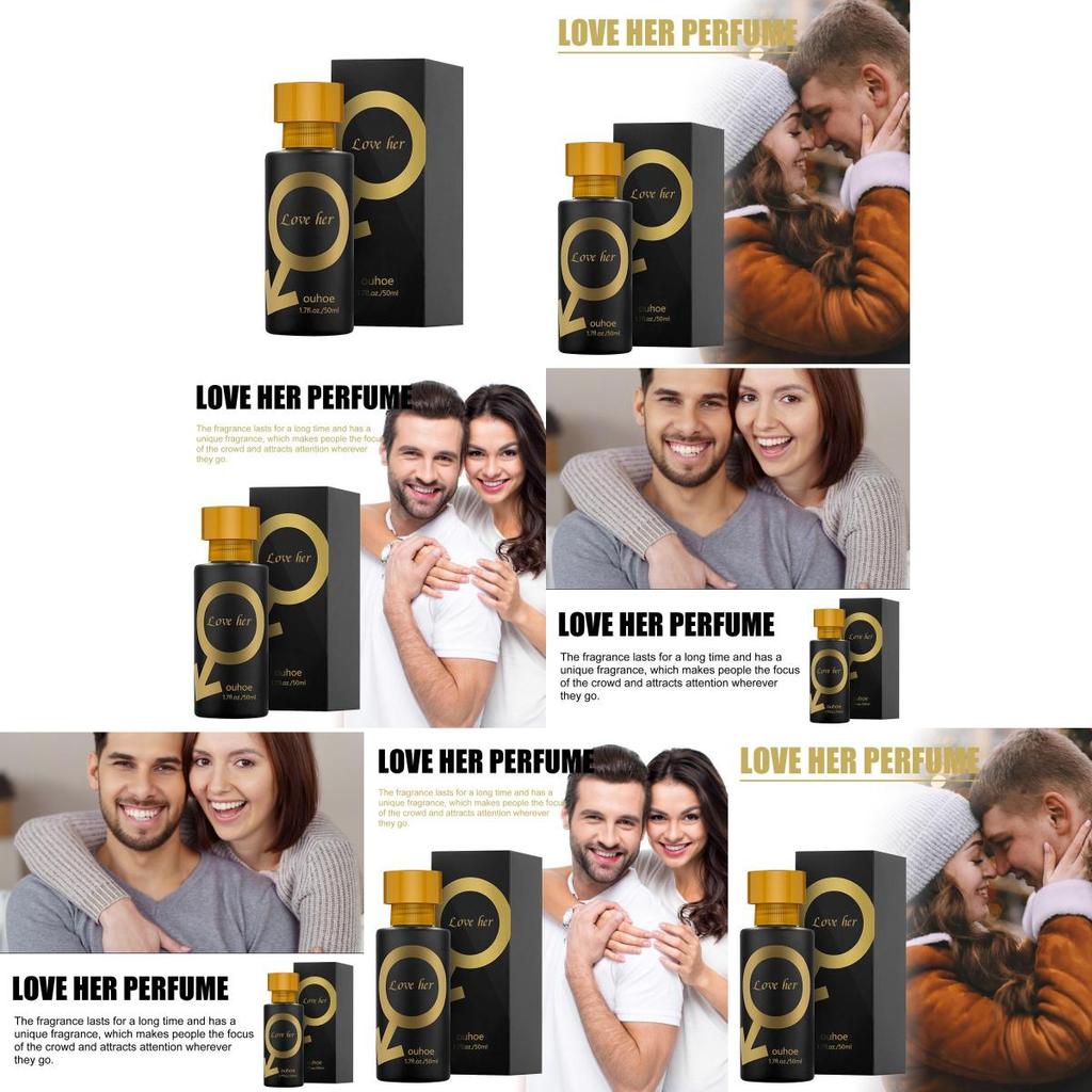 Perfume Delightful Portable 50ml Fresh Appeal Ideal For Couples On Date A