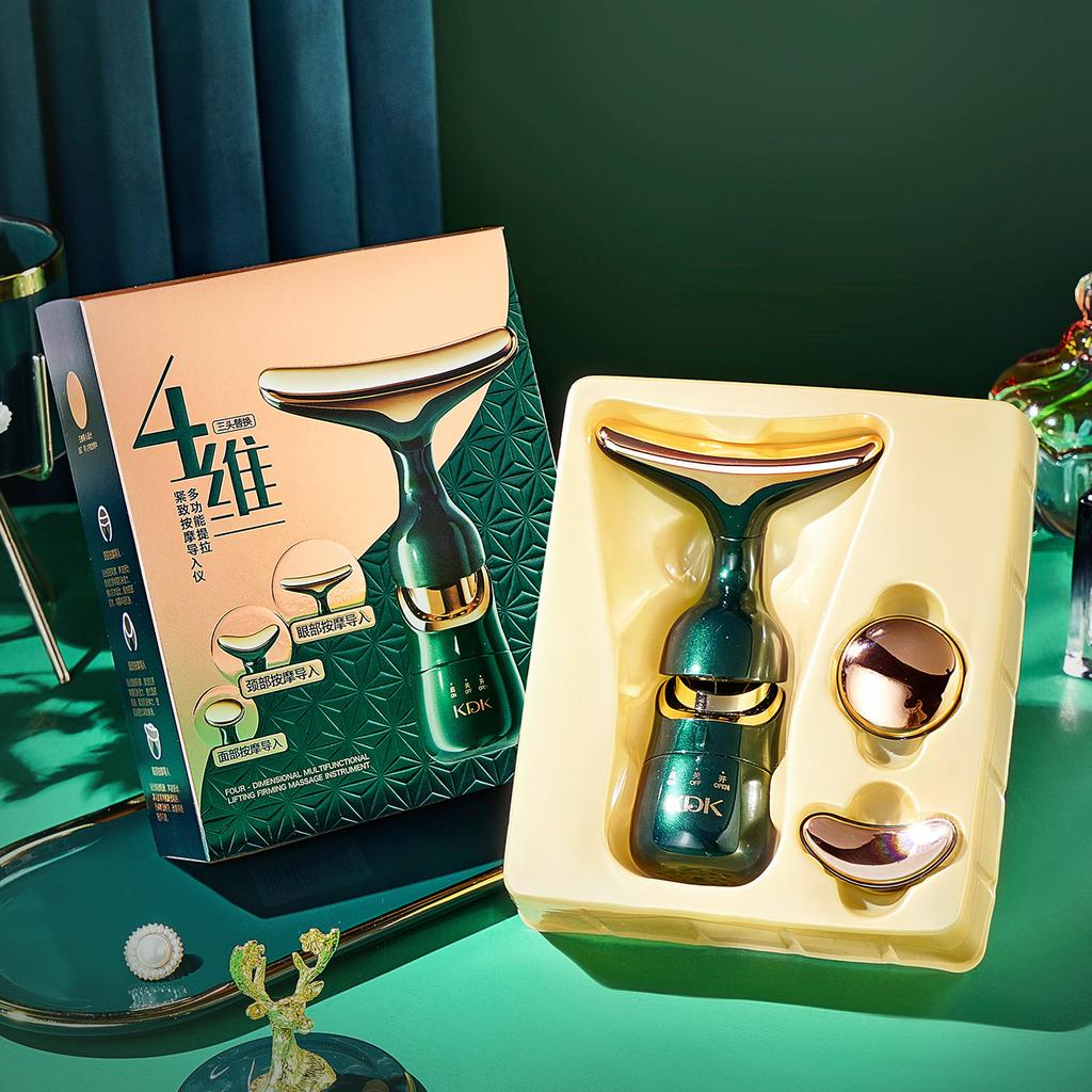 Story with Her One Instrument Three-body Introduction Lifting Firming Massager Sonic Vibration Fading Fine Lines Home Beauty Instrument