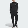 adidas VALUE RANGE TRACKSUIT Casual Sportswear Unisex Black JZ1155