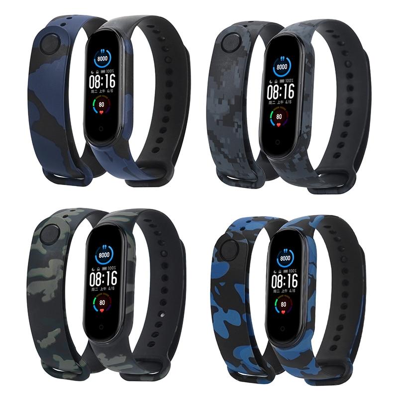 Sports Strap for Xiaomi Mi Band M3 M4 M5 M6 Smart Watch Wristband M3 M4 Plus Suitable for Xiaomi MiBand 3 4 5 6 Miband Strap Replacement