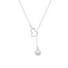 Light Luxury Style Gourd Pearl Necklace for Women New Chinese Style High-end Collarbone Chain