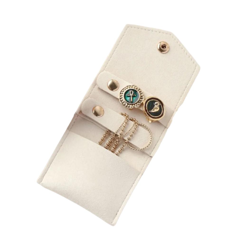 Elegant Small Jewelry Storage Bags Charming Jewelry Holder Pouches Earrings Container for Earrings and Necklaces