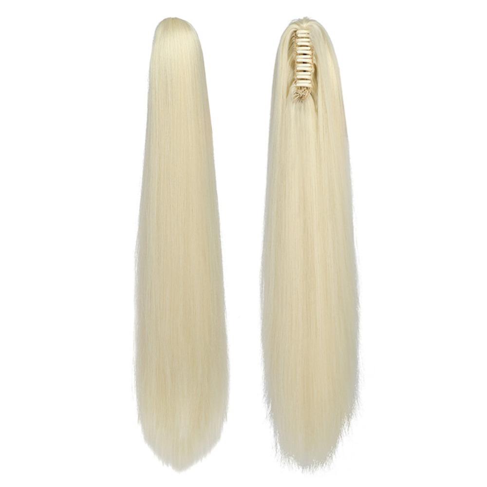 Hair Extensions Cosplay Long Straight Ponytail Universal Anime Hairpiece Cosplay Party