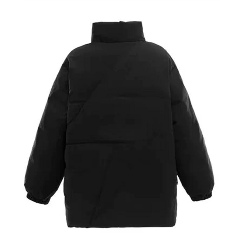 Bird home women's clothing label cutting autumn and winter new trend stand-up collar solid color inlaid down jacket women's clothing C4307/G-2