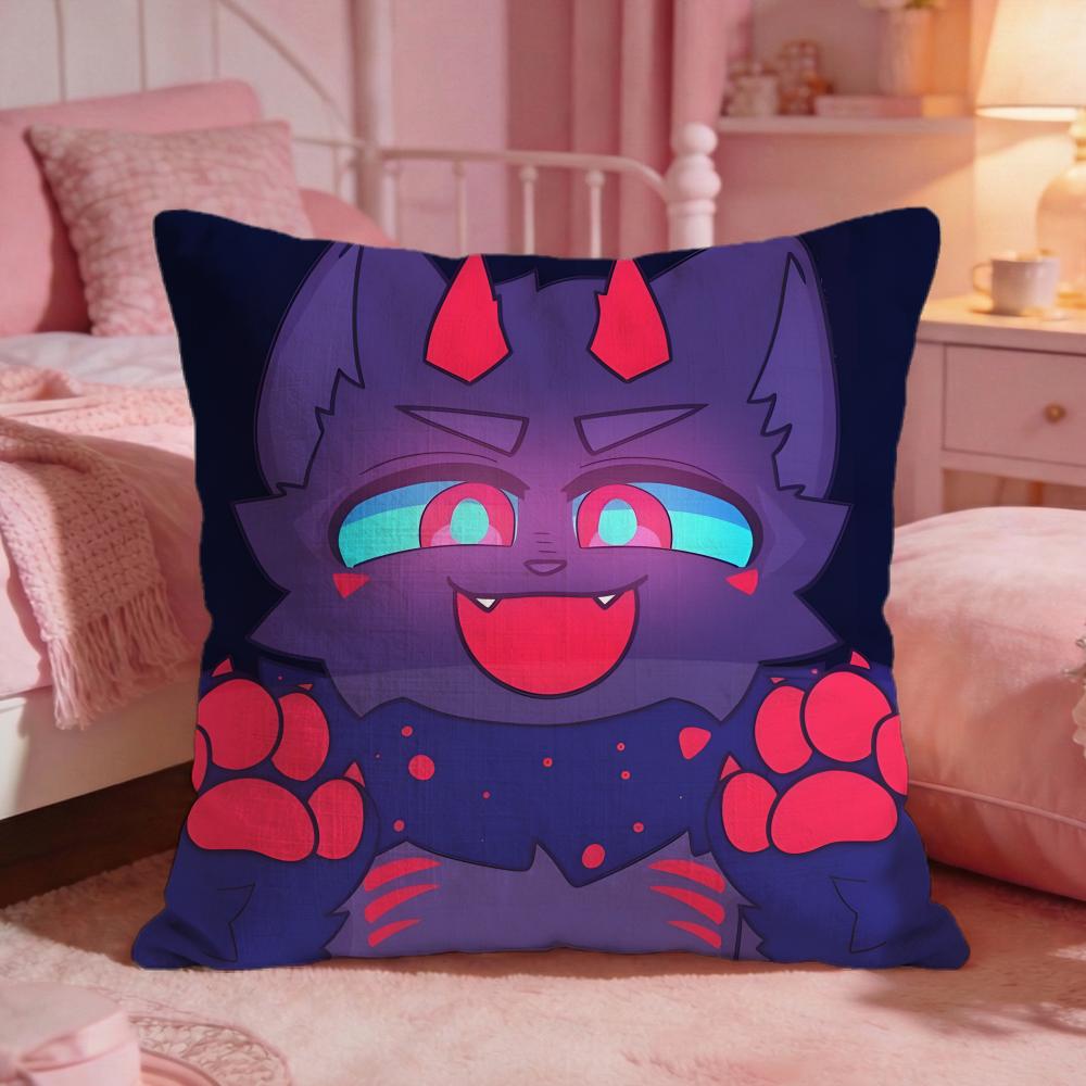 Bboykisser Silly CatS Cushion Cover Premium Comfort Reversible Pillow Cove Two In One Design For Any Room Car Interior