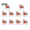 Holiday Souvenirs 10 Pcs 3D Christmas Greeting Card Cute Tree Santa Snowman Claus Cards Wreath Design for Festive Messages Wishes